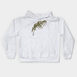 Palm leaf sticker Kids Hoodie